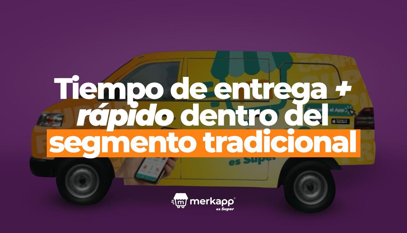 Imagen promocional: Tiempo de entrega más rápido dentro del segmento tradicional